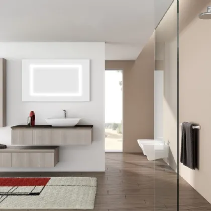 Mobile da Bagno sospeso Newsmart NS37 di Arteba