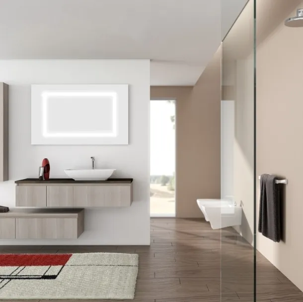 Mobile da Bagno sospeso Newsmart NS37 di Arteba