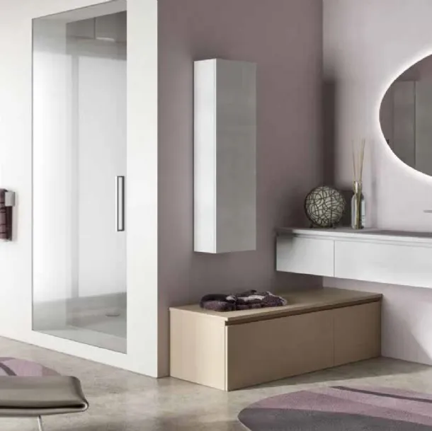 Mobile da Bagno sospeso Newsmart NS38 di Arteba