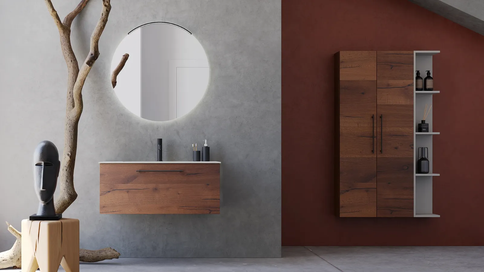 Mobile da Bagno sospeso Newsmart NS17 di Arteba