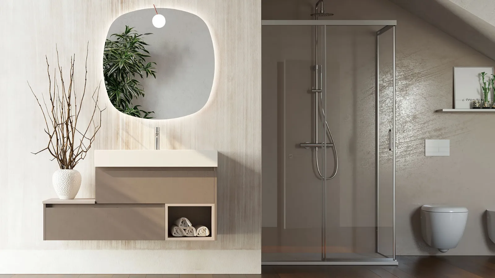 Mobile da Bagno Newsmart NS21 di Arteba