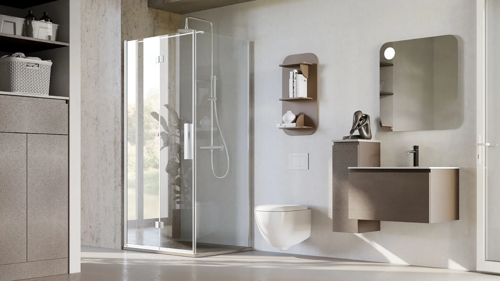 Mobile da Bagno sospeso Newsmart NS23 di Arteba