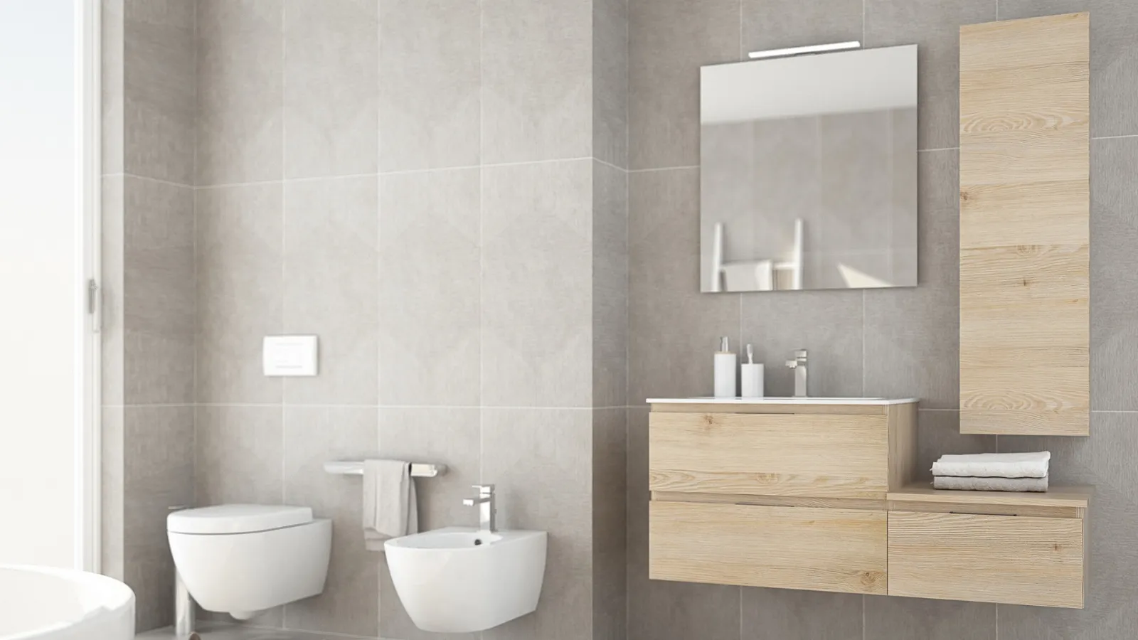 Mobile da Bagno sospeso Newsmart NS32 di Arteba