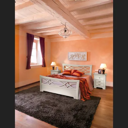 Letto in legno laccato opaco Natalia di Tonin Casa